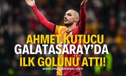 Ahmet Kutucu'dan Güzel Başlangıç! Galatasaray'da İlk Golünü Attı