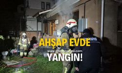 Ahşep evde yangın