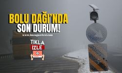 Bolu Dağı’nda Yoğun Sis! Görüş Mesafesi 30 Metreye Düştü... | Bolu Haberleri