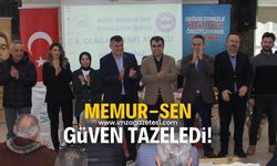 Büro Memur-Sen kongresi yapıldı! Ramazan Seyrek güven tazeledi