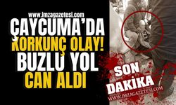 Çaycuma’da Korkunç Olay! Buzlu Yol Can Aldı! | Çaycuma Haberleri