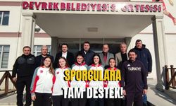 Devrek Belediye Başkanı Özcan Ulupınar ve İlçe Kaymakamı Muhammed Evlice Milli Sporcularla Buluştu!