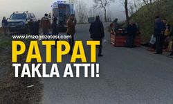 Düzce’de Patpat Devrildi: 3 Kişi Yaralandı