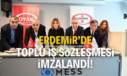 Erdemir'de toplu iş sözleşmesi imzalandı