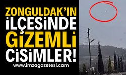 Gökçebey’de Gökyüzünde Gizemli Cisimler Görüldü! Vatandaşlar Şaşkın | Zonguldak haber