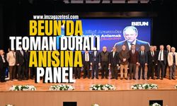 Zonguldak BEUN’da Duralı Anısına Panel Düzenlendi….