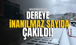 Zonguldak’taki dereye inanılmaz sayıda kazık çakıldı! | Zonguldak Haberleri