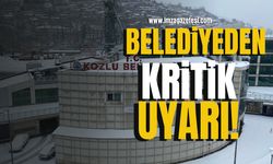 Kozlu Belediyesi'nden Kritik Uyarı! | Kozlu Haberleri