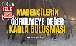 Madencilerin görülmeye değer karla buluşması! | TTK Haberleri