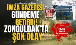 İmza Gazetesi, tarihi binadaki olayı gündeme getirdi! Kent Konseyi Başkanı Mustafa Bilge, olay yerine intikal etti!