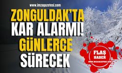 Zonguldak'ta Kar Alarmı! Günlerce Sürecek Yoğun Yağış Geliyor! | Hava Durumu Haberleri