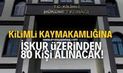 Kilimli Kaymakamlığına İŞKUR üzerinden 80 kişi alınacak