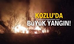 Kozlu'da büyük yangın! Su yerine benzin dökünce olanlar oldu