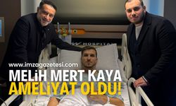 Melih Mert Kaya ameliyat oldu | Zonguldakspor haberleri