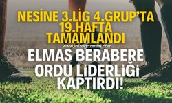 Nesine 3.Lig 4.Grup'ta 19.hafta tamamlandı! Zonguldakspor'dan kritik 1 puan! Lider değişti