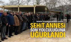 Şehit Annesi Emine Sütçü Son Yolculuğuna Uğurlandı | Zonguldak haber