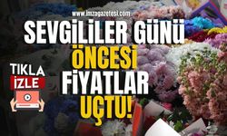 Sevgililer günü öncesi çiçek fiyatları uçtu! | Bolu Haberleri