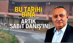 Tarihi bina artık Sabit Danış'a ait