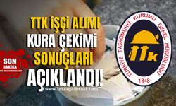 TTK’ya 19 nitelikli işçi alımı kura çekimi sonuçları duyurusu!