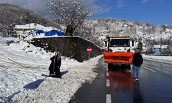 Zonguldak’ta kapalı köy yollarından 35’i ulaşıma açıldı.