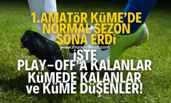 Zonguldak 1.Amatör Küme’de normal sezon tamamlandı! İşte play-off’a kalanlar ve küme düşenler