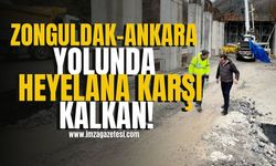 Zonguldak-Ankara Yolunda Heyelan Tehlikesine Karşı Kalkan! Muammer Avcı Açıkladı! | Zonguldak Haberleri