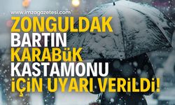 Zonguldak, Bartın, Karabük ve Kastamonu için uyarı | Hava durumu