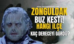 Zonguldak Buz Kesti! Son 13 Yılın En Soğuk Gecesi o ilçede yaşandı!