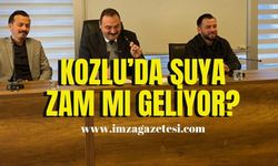 Kozlu’da suya zammı geliyor?