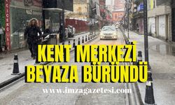 Kent merkezinde aniden bastırdı!