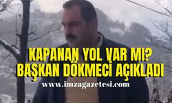 Kozlu Belediye Başkanı Altuğ Dökmeci, kar yağışı sonrasında son durumu açıkladı!