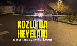 Kozlu’da hareketli dakikalar! Yol kapatıldı