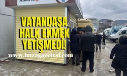 Halk ekmek yok satıyor! Dakikalarca sıra beklediler