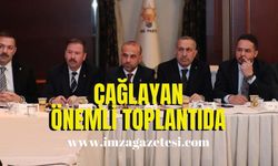 AK Parti İl Başkanı Mustafa Çağlayan önemli toplantıya katıldı