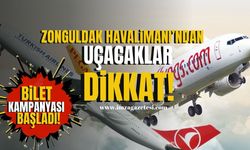 Zonguldak Havalimanı'ndan uçacaklar dikkat! THY ve Pegasus'ta indirimli bilet kampanyası başladı!