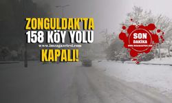 Zonguldak’ta 158 köy yolu ulaşıma kapalı!