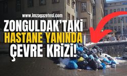 Zonguldak Uzunmehmet Göğüs ve Meslek Hastalıkları Hastanesi yanında çevre krizi! | Zonguldak Haberleri