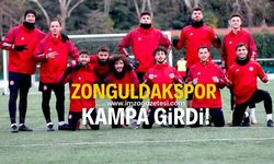 Zonguldakspor kampa girdi