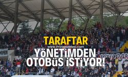 Zonguldakspor taraftarı Kırıkkale deplasmanı için yönetimden otobüs istedi