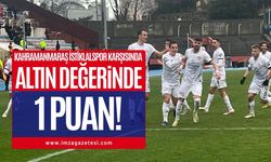 Zonguldakspor’dan Kahramanmaraş İstiklalspor karşısında altın değerinde 1 puan