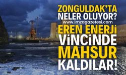 Zonguldak’ta Eren Enerji’ye Ait Yüzer Vinç Dereye Sürüklendi: 5 Kişi Kurtarıldı | Zonguldak haber