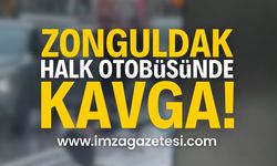 Zonguldak’ta Halk Otobüsünde Kavga! Polis Ekipleri Harekete Geçti