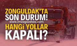 Zonguldak’ta Kar Yağışı Köy Yollarını Kapattı! İşte Son Durum | Zonguldak haber