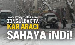 Zonguldak'ta Kar Yağışı Sonrası Kar Aracıyla Gövde Gösterisi! | Zonguldak haber