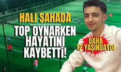 17 yaşındaki Hasan Yalavaç, halı sahada top oynarken hayatını kaybetti