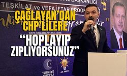 AK Parti Zonguldak İl Başkanı Mustafa Çağlayan'dan CHP'lilere, "Hoplayıp zıplayıp duruyorsunuz"