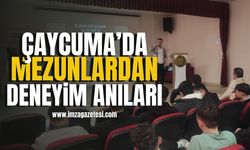 Çaycuma’da Mezunlar Deneyimlerini Paylaştı! | Çaycuma Haberleri