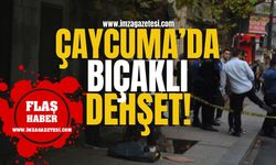 Çaycuma’da Sokak Ortasında Bıçaklı Dehşet! Kan Aktı! | Çaycuma Haberleri