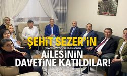 CHP, şehit Mustafa Sezer'in ailesinin konuğu oldu