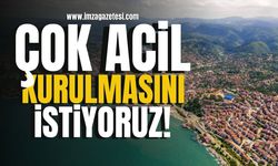 Çok acil kurulmasını istiyoruz! | Zonguldak Haberleri